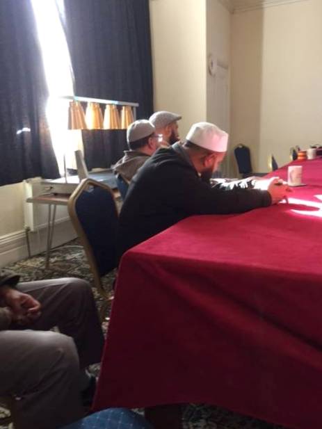 CT training of members of Oldham Mosques Council